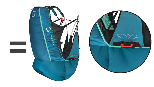 airbag amovible radical 4